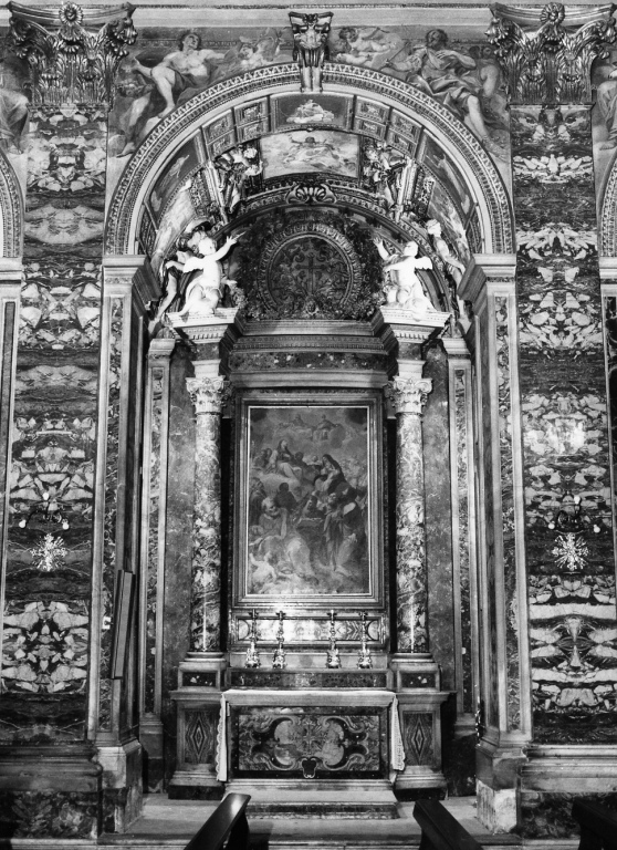 altare - ambito romano (ultimo quarto sec. XVII)