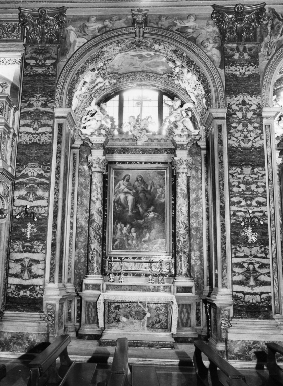 altare - ambito romano (fine/inizio secc. XVII/ XVIII)