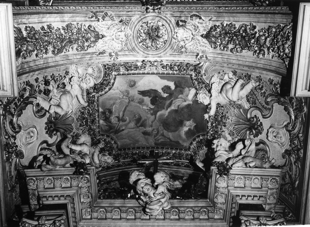 Gloria di angeli (dipinto) di Nelli Pietro (attribuito) (fine/inizio secc. XVII/ XVIII)