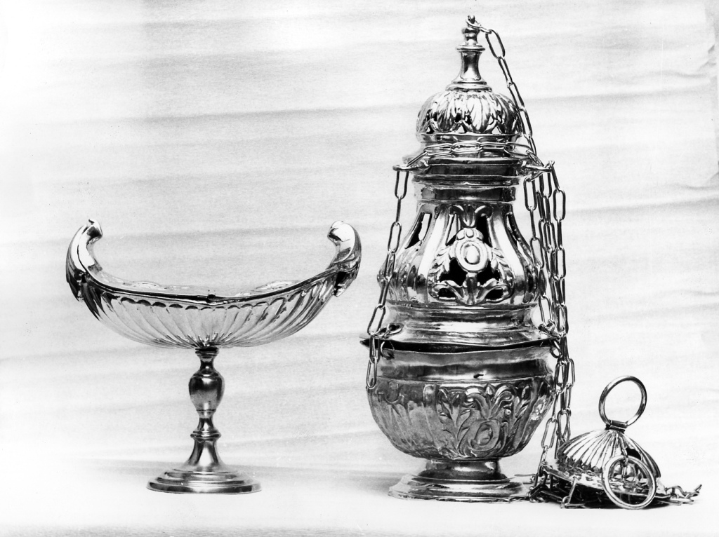 turibolo - ambito romano (metà sec. XVIII)