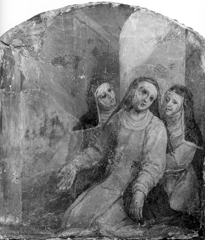 Santa Caterina da Alessandria (dipinto) di Aquili Antonio detto Antoniazzo Romano (cerchia) (seconda metà sec. XV)