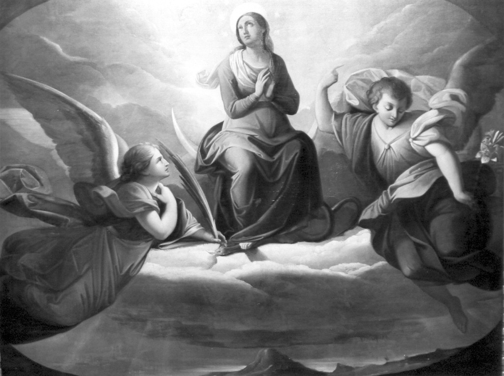 La Vergine in Gloria (dipinto) di Loffredo Bonaventura (sec. XIX)