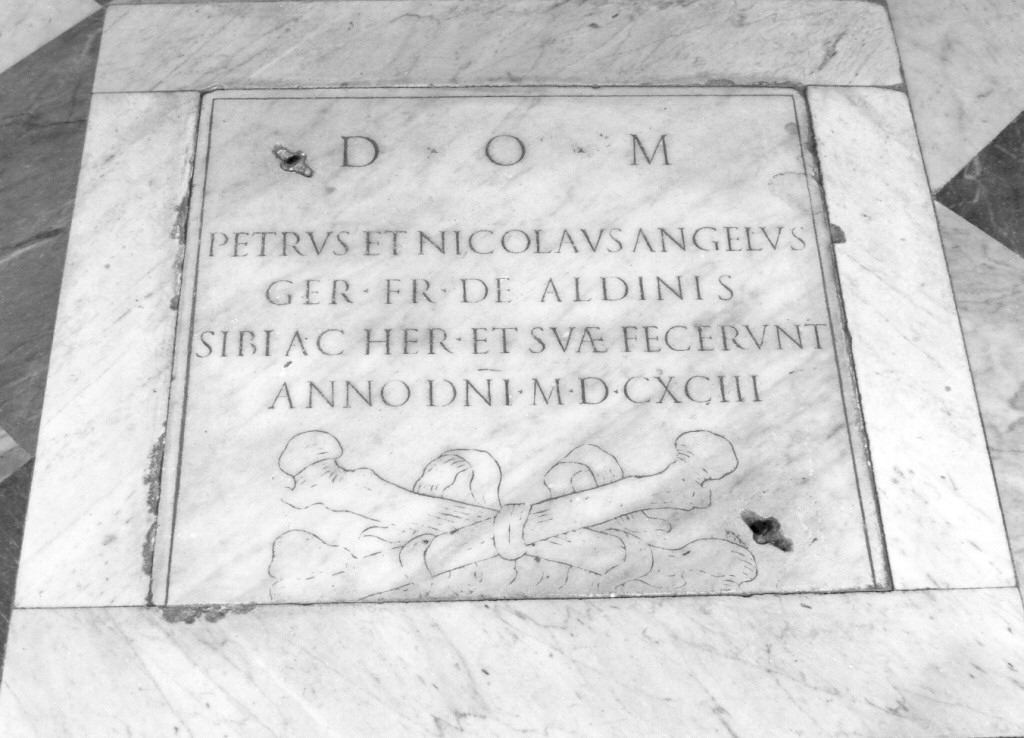 lapide - ambito romano (sec. XVII)