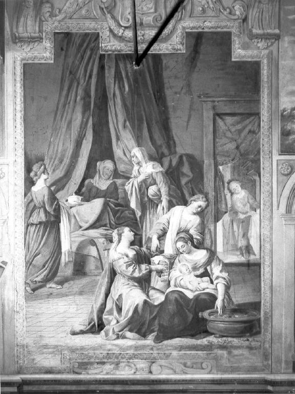 Natività della Vergine (dipinto) di Mercati Giovanbattista (sec. XVII)