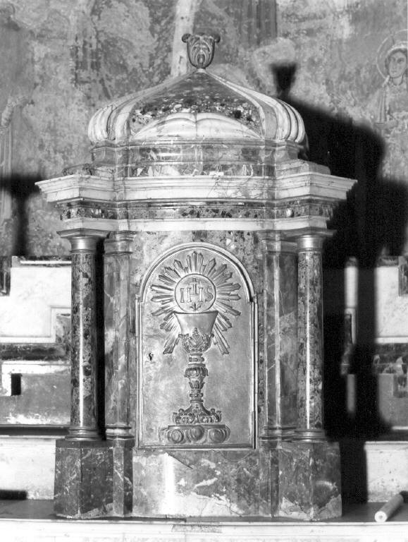 tabernacolo - a tempietto - ambito romano (sec. XVII)