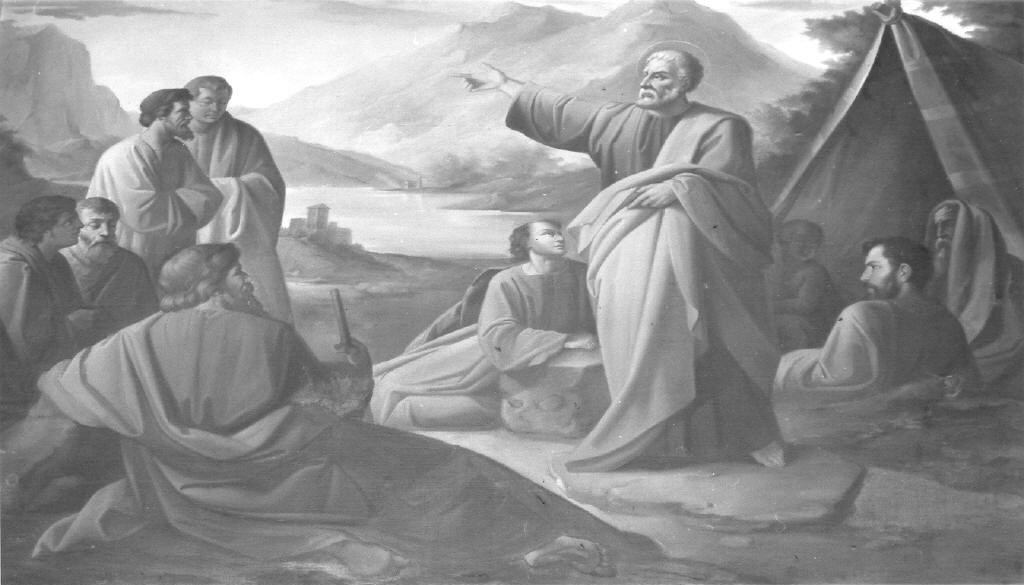 Predica di San Bartolomeo (dipinto) di Loffredo Bonaventura (sec. XIX)
