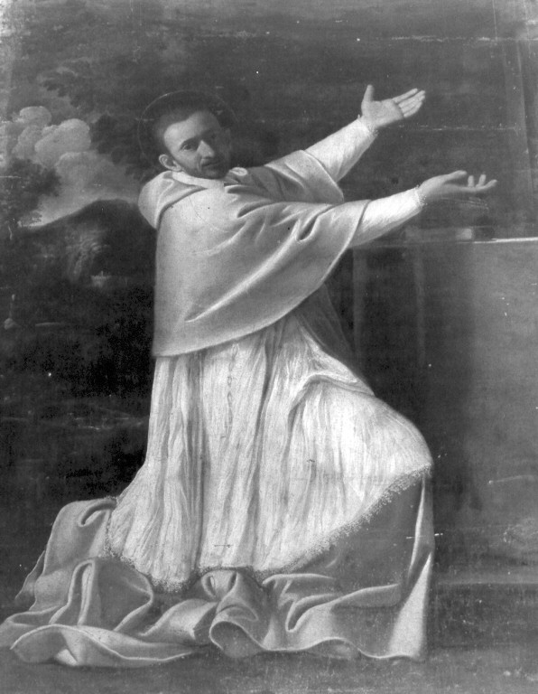San Carlo (dipinto) di Carracci Antonio (inizio sec. XVII)
