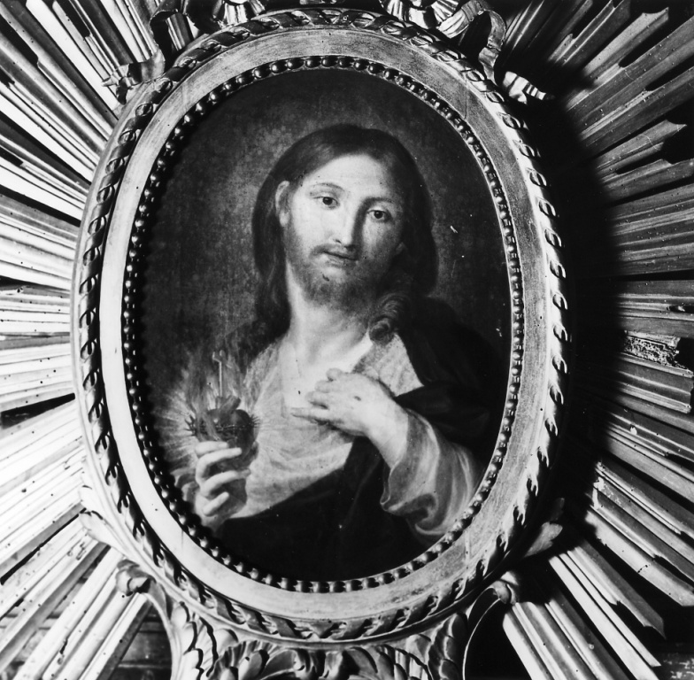 Sacro Cuore di Gesù (oratorio domestico) - ambito romano (sec. XVIII)