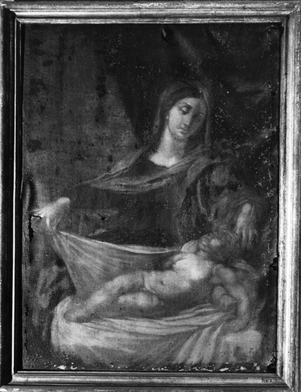 Madonna con Bambino (dipinto) - ambito romano (sec. XVIII)