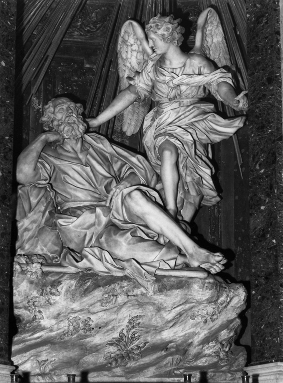 Il Sogno di San Giuseppe (statua) di Guidi Domenico (sec. XVII)