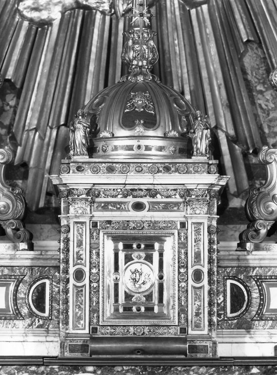 tabernacolo - a tempietto - ambito italiano (sec. XIX)