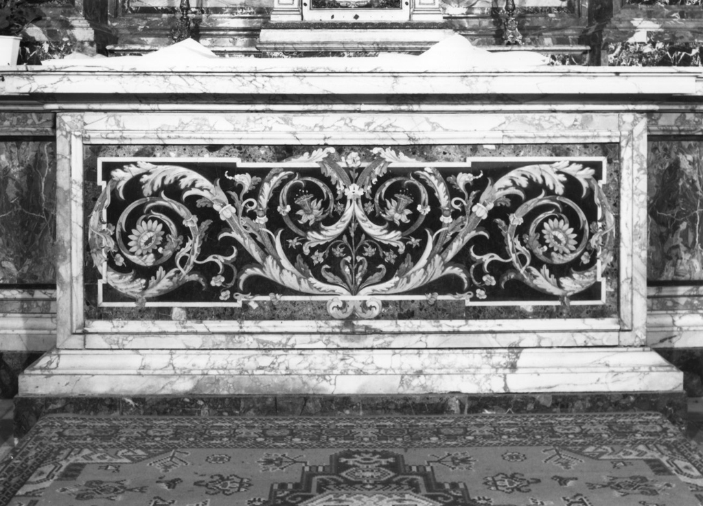 paliotto - ambito romano (sec. XVII)