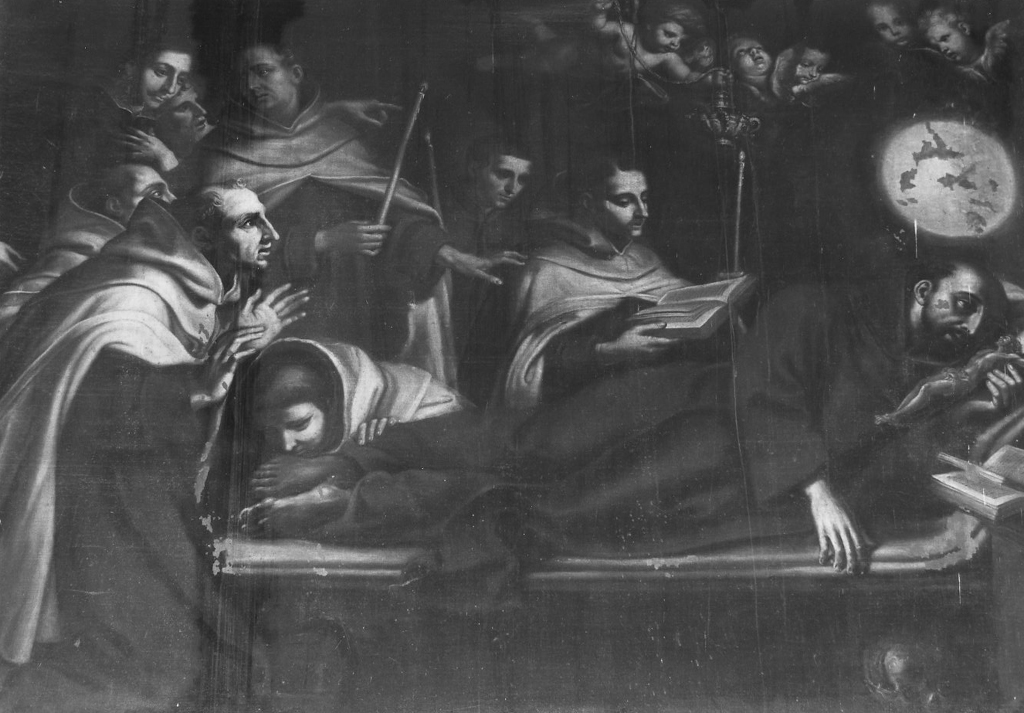 Morte di San Giovanni della Croce (dipinto) di De Bar Nicolas (sec. XVII)