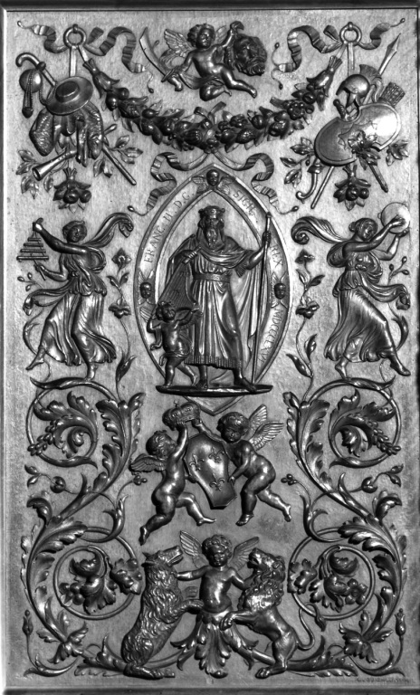 Il profeta David (?) (rilievo) di Fontana Francesco, Burzagli G (sec. XIX)