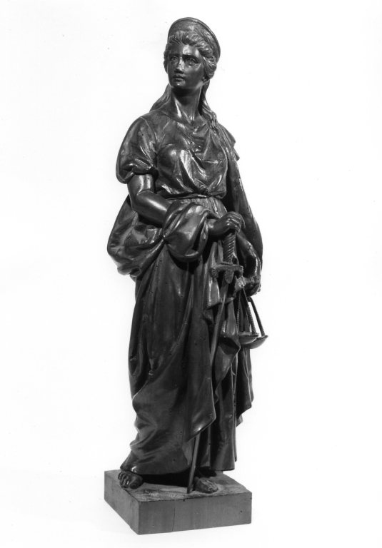 Giustizia (scultura) di Galli Pietro (sec. XIX)