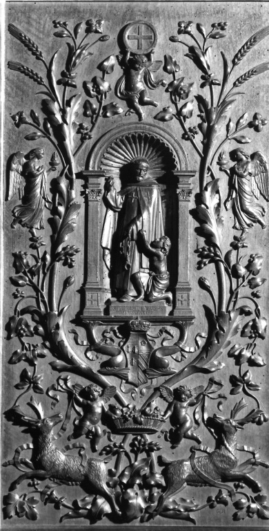Sant'Agnese (rilievo) di Fontana Francesco, Galli Pietro (sec. XIX)