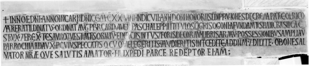 lapide - ambito romano (sec. XII)