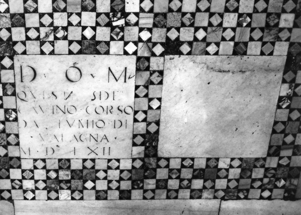 lapide tombale - ambito romano (sec. XVI)