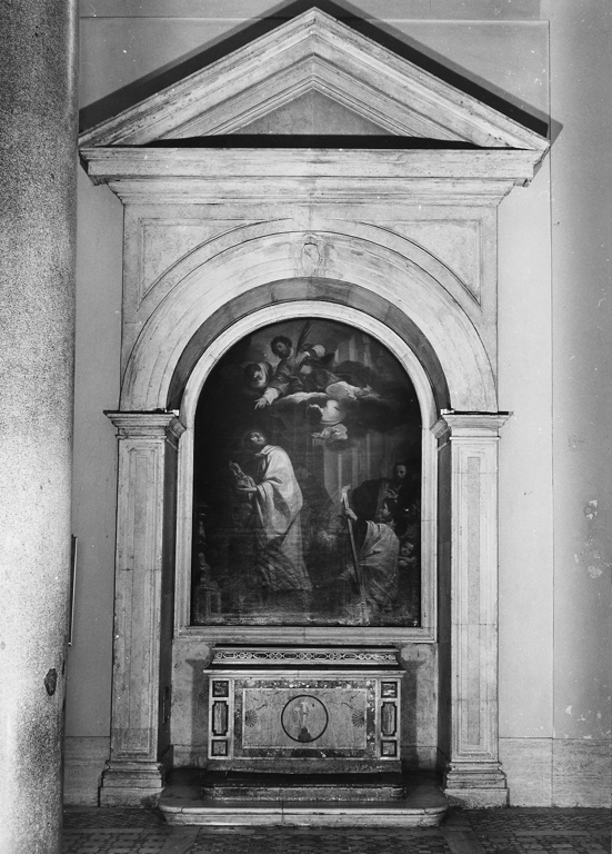 mostra d'altare - ambito romano (secc. XV/ XVI)