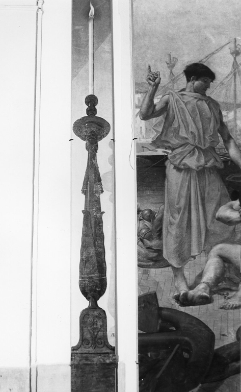 Candelabro (dipinto) di Lehoux Pierre Adrien Pascal (sec. XIX)