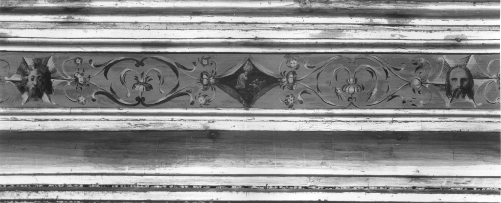 orazione di Cristo nell'orto di Gethsemani (soffitto a cassettoni, complesso decorativo) - ambito romano (sec. XVI)
