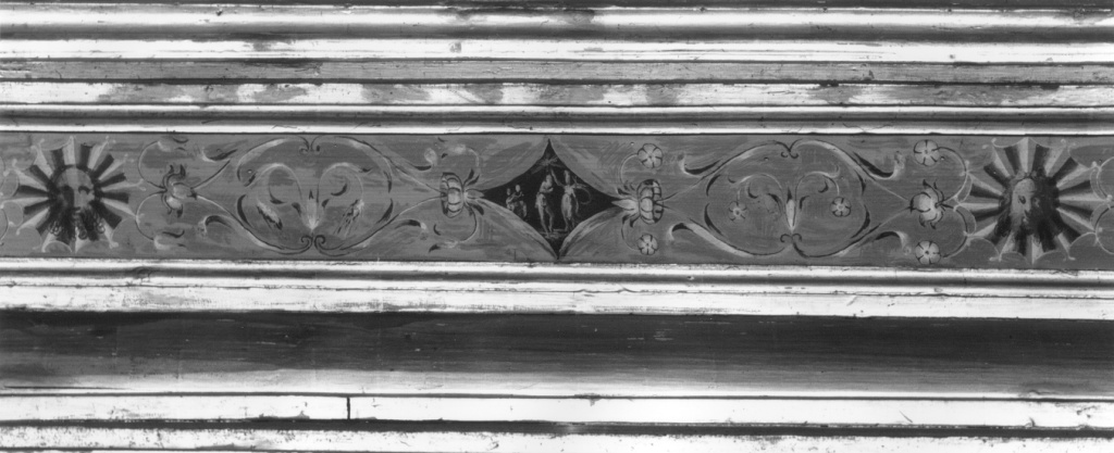 battesimo di Cristo (soffitto a cassettoni, complesso decorativo) - ambito romano (sec. XVI)