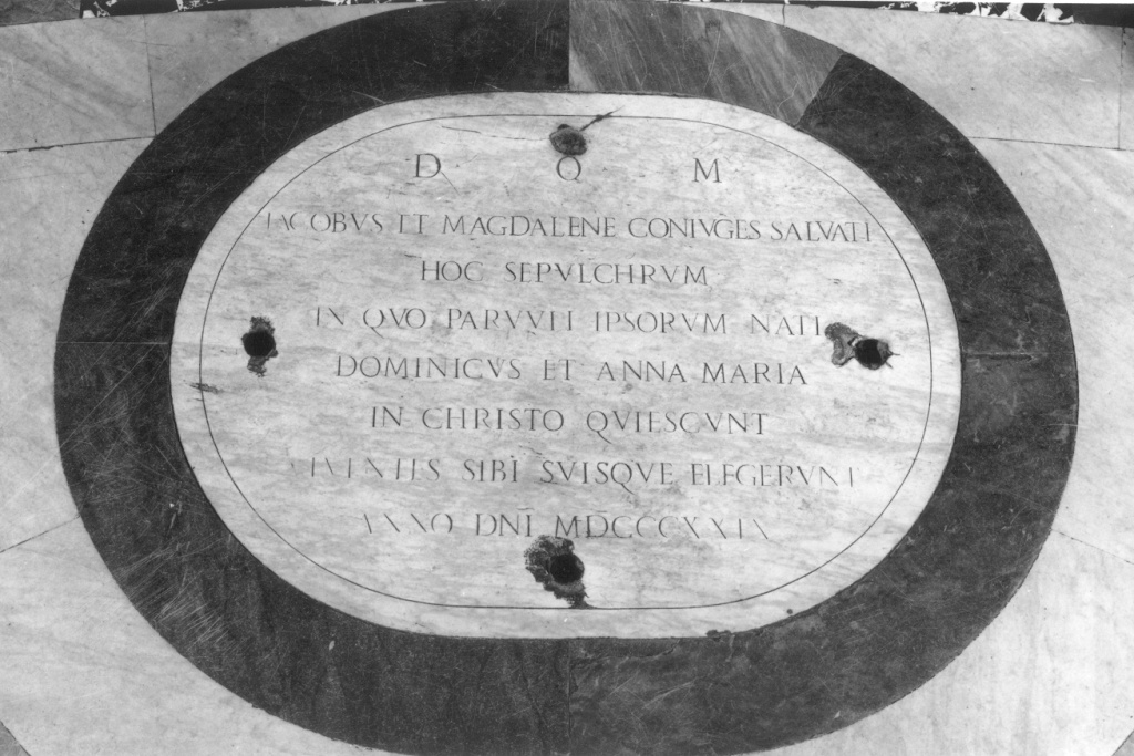 lapide - ambito romano (sec. XIX)