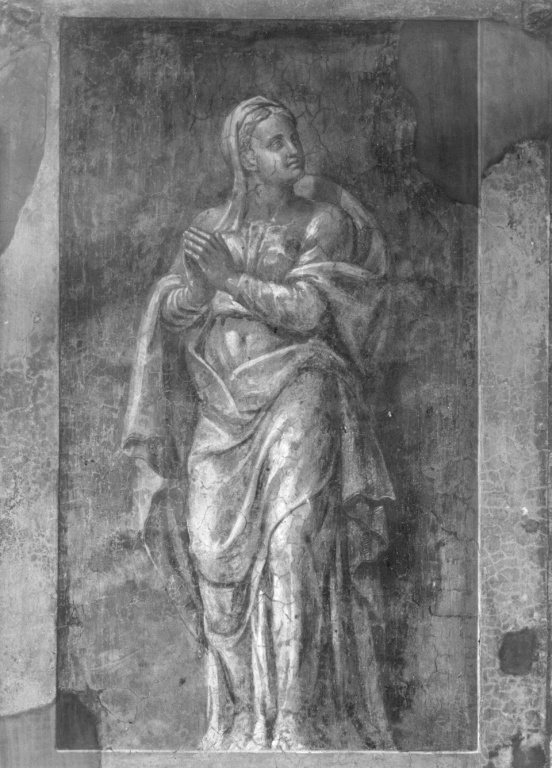 Giuditta prega Dio (dipinto) di Furlano Nicolò (sec. XVI)