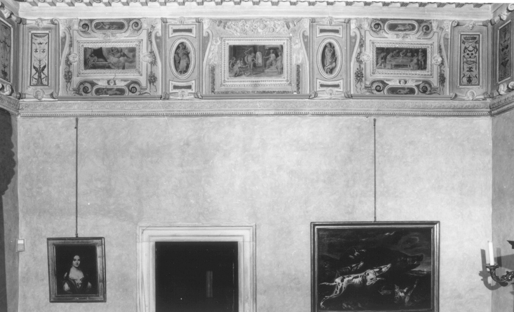 decorazione plastica di Ponsio Jacquio (sec. XVI)