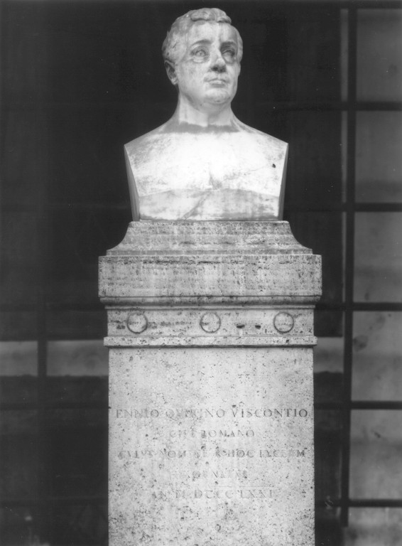 ritratto di Ennio Quirino Visconti (busto) - ambito romano (sec. XIX)
