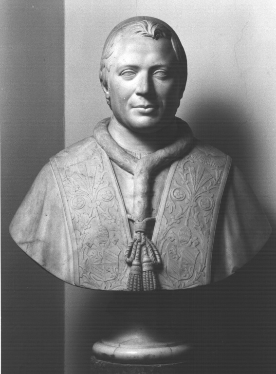 Pio IX (busto) - ambito romano (seconda metà sec. XIX, sec. XIX)