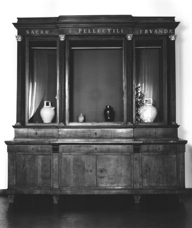 armadio da sacrestia - ambito romano (prima metà sec. XIX)