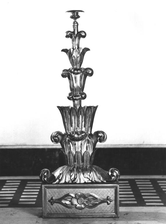 candelabro - ambito romano (fine/inizio secc. XIX/ XX)