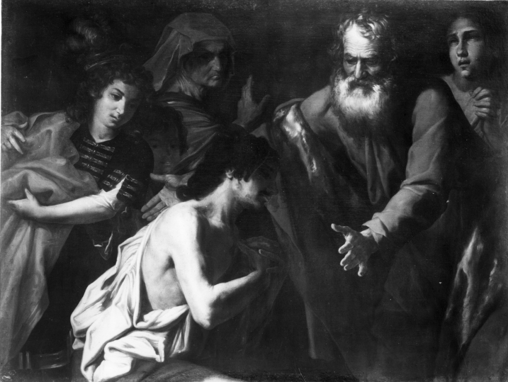 Il ritorno del figliol prodigo (dipinto) di Benci Giovanni Battista (sec. XVII)