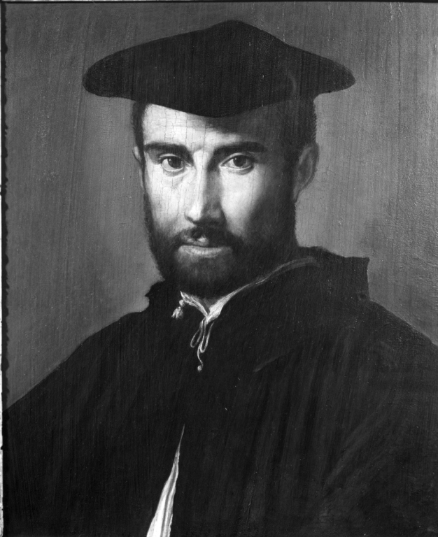 Ritratto d'uomo (dipinto) di Mazzola Francesco detto Parmigianino (sec. XVI)