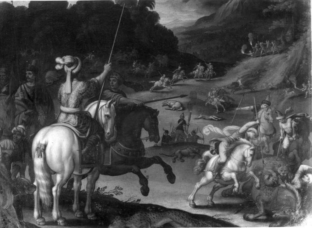 Una caccia (dipinto) di Tempesta Antonio (sec. XVII)