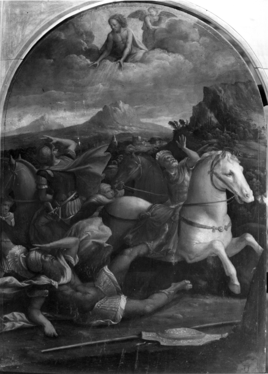 Conversione di San Paolo (dipinto) di Tisi Benvenuto detto Garofalo (maniera) (metà sec. XVI)