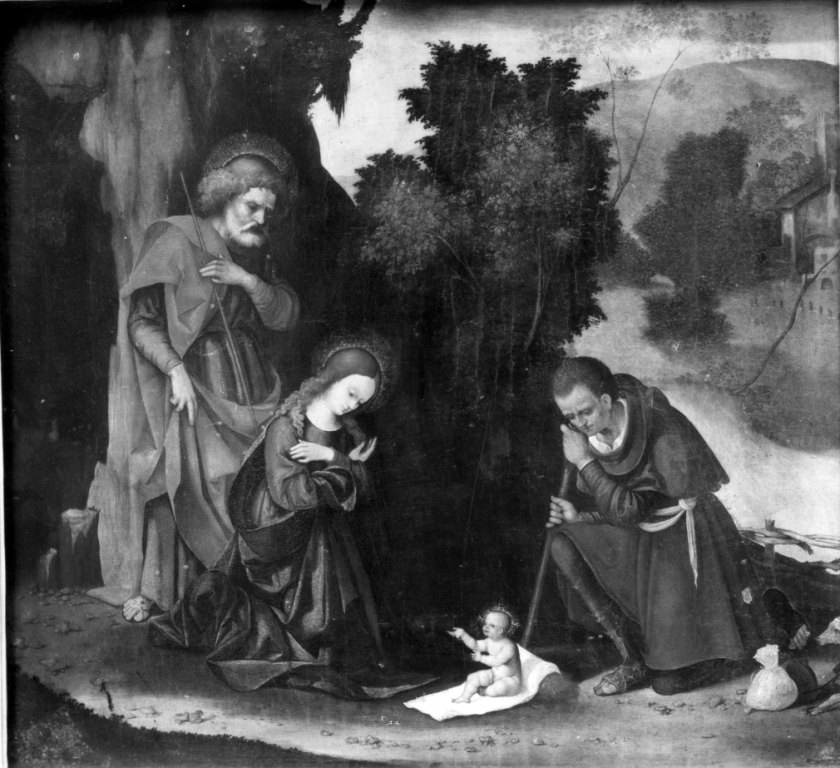 Presepe (dipinto) di Mazzola Ludovico detto Mazzolino (sec. XVI)
