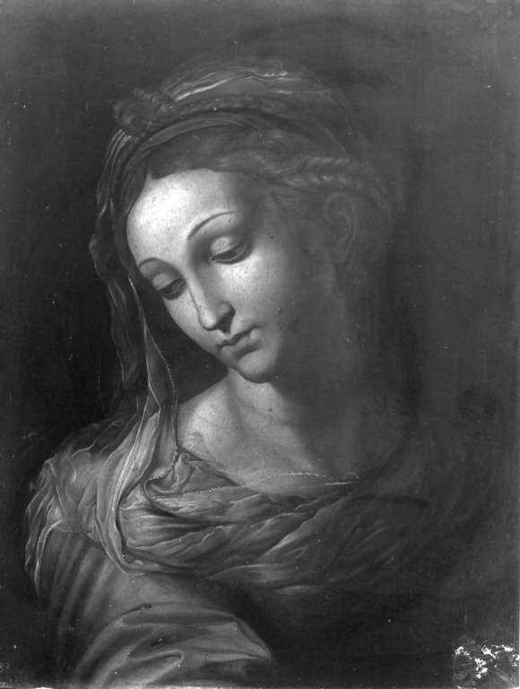Madonna (dipinto) di Pippi Giulio detto Giulio Romano (maniera) (metà sec. XVI)