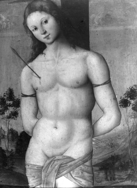 San Sebastiano (dipinto) - ambito umbro (prima metà sec. XVI)