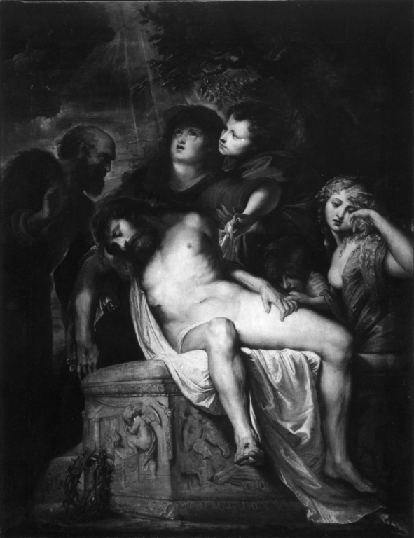 Compianto su Cristo morto (dipinto) di Rubens Pieter Paul (sec. XVII)