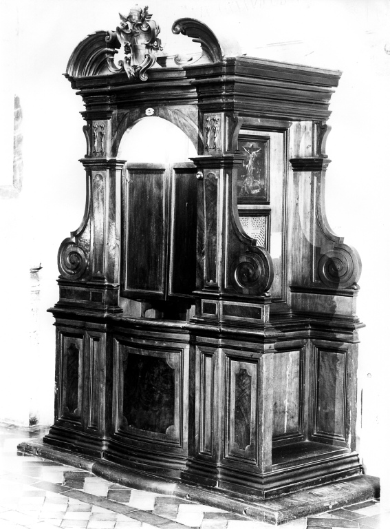 confessionale - ambito romano (sec. XVIII)