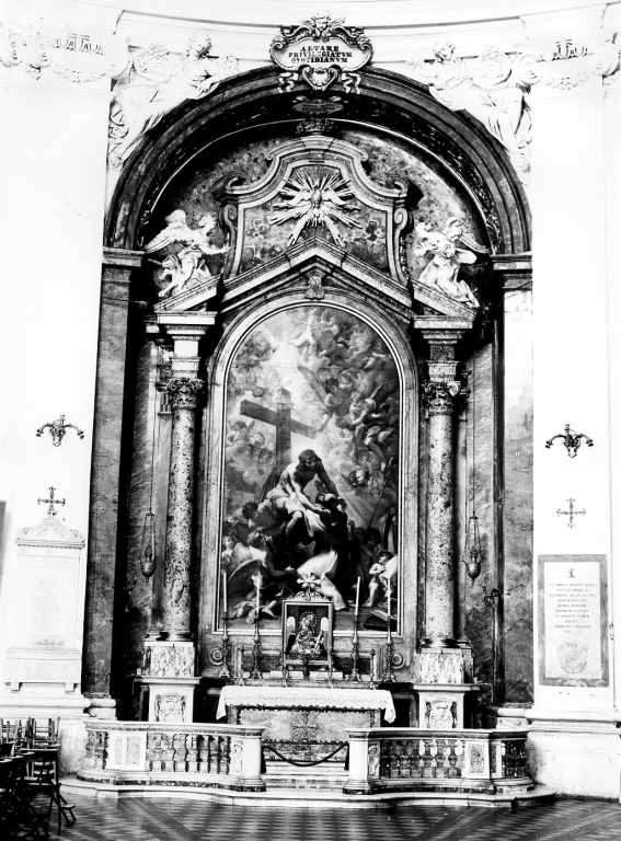 altare - ambito romano (fine/inizio secc. XVII/ XVIII)