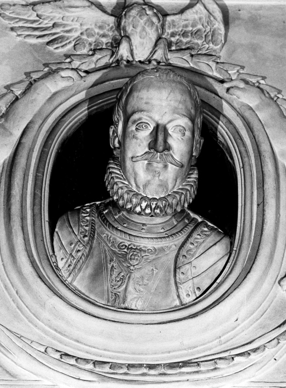 Ritratto del conte Pietro Francesco Nobili (busto) di Fancelli Iacopo Antonio (sec. XVII)