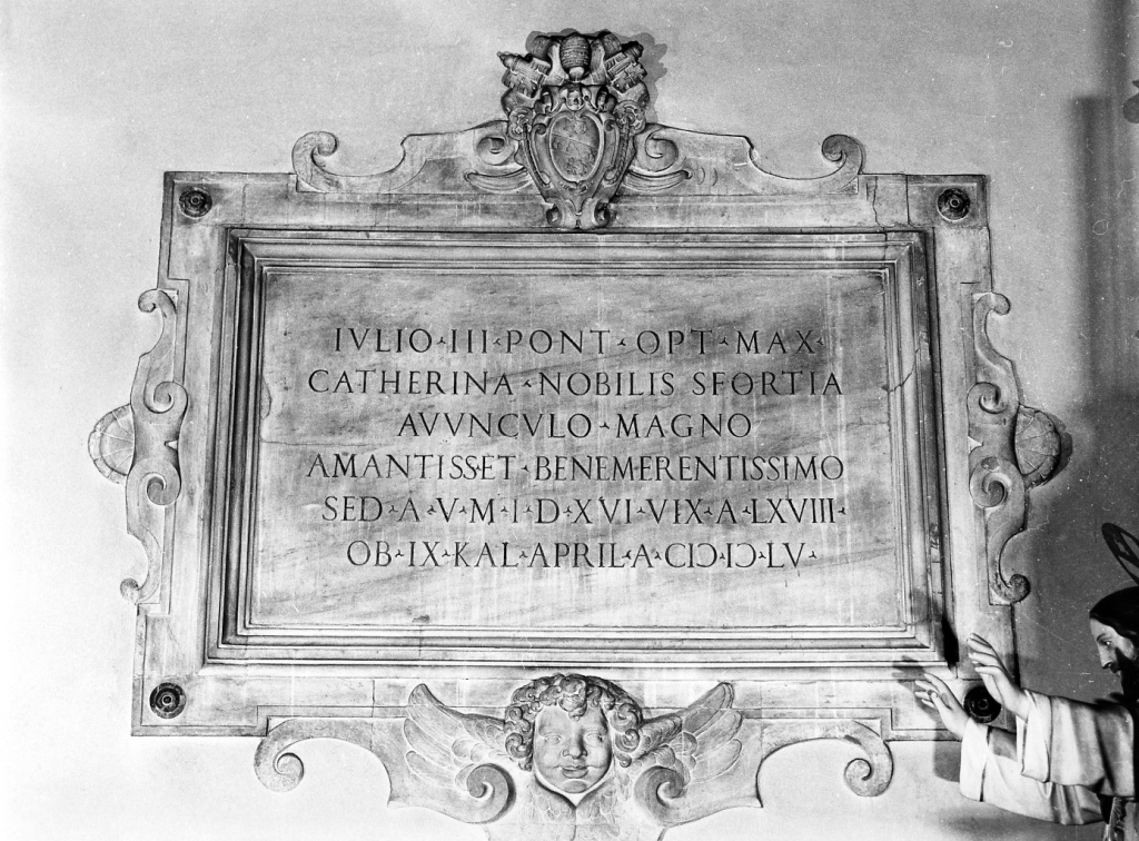 lapide - ambito romano (inizio sec. XVII)