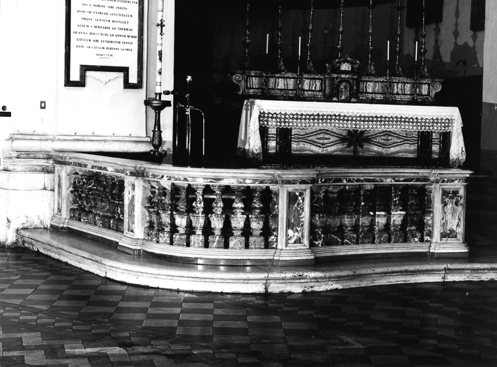 balaustrata - ambito romano (sec. XVII)