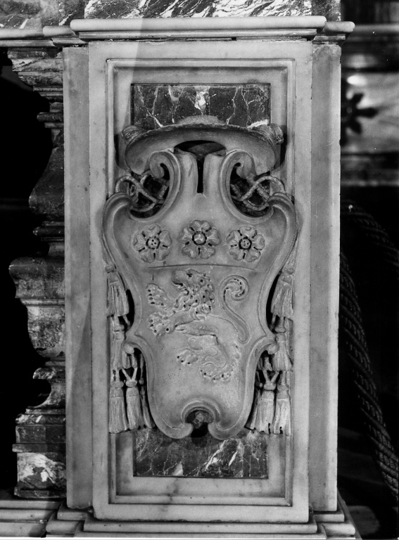 Stemma Bona (rilievo) - ambito romano (sec. XVII)