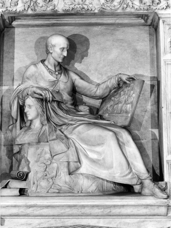 Ritratto di Carlo Finelli (statua) di Rinaldi Rinaldo (sec. XIX)