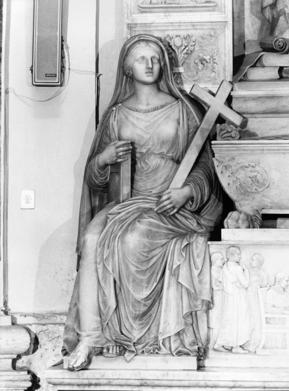 La Fede (statua) di Rinaldi Rinaldo (sec. XIX)