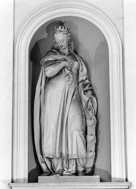 S. Caterina d'Alessandria (statua) di Mariani Camillo (sec. XVII)